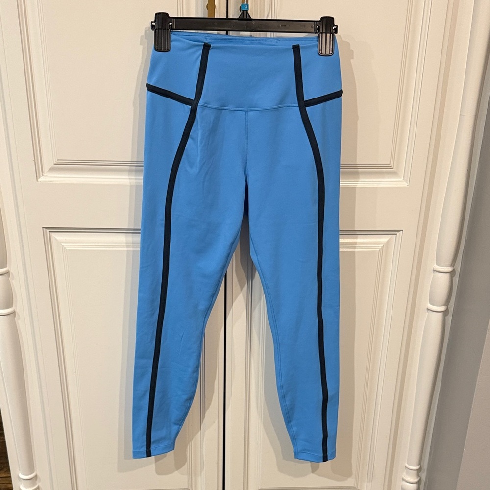 Nike Women's One High-Waisted 7/8 Leggings-Blue Medium New with tags